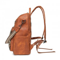 New cross-border women's PU business backpacks, large-capacity laptop backpacks, fashionable commuter bags, multi-purpose backpacks wholesale