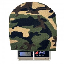 Best-selling cross-border camouflage hats. Jacquard knitted hats for autumn and winter, versatile dome-shaped warm outdoor hoodies, trendy cold-weather hats.
