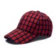 Foreign trade cross-border hat wholesale fashionable plaid baseball caps for women, outdoor sun protection, sun visor, hardtop baseball caps for men, casual wear. Foreign trade cross-border hat wholesale fashionable plaid baseball caps for women, outdoor sun protection, sun visor, hardtop baseball caps for men, casual wear.