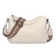 2025 new simple and stylish pillow bags, single-shoulder wide-strap crossbody bags, stylish solid color designs