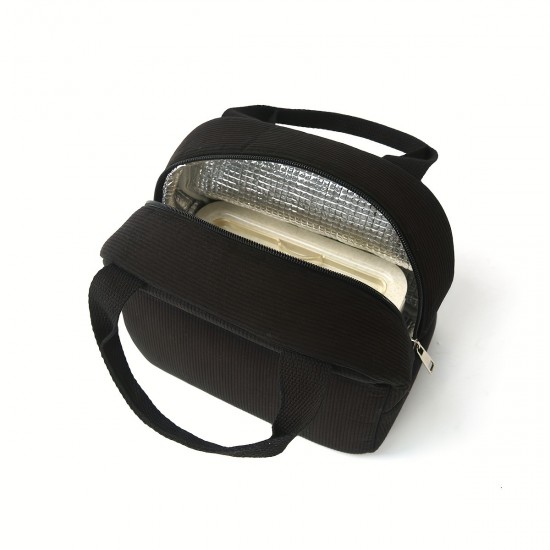 Best-selling cross-border handheld lunch bag, insulated lunch box bag, lunch bag with lunch box storage bag for work and school
