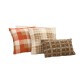 Cross-border British Nordic ins style bouclé two-tone plaid pillow, living room sofa and office lumbar support pillow cover Cross-border British Nordic ins style bouclé two-tone plaid pillow, living room sofa and office lumbar support pillow cover