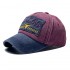 New Cross-border TEXAS Embroidered Baseball Cap, Washed and Distressed Patchwork Embroidered Baseball Cap, Outdoor Retro Sun Visor