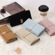 PRETTYZYS New Long Wallet for Women, Japanese and Korean Style Frosted Buckle and Folding Long Clutch and Card Holder
