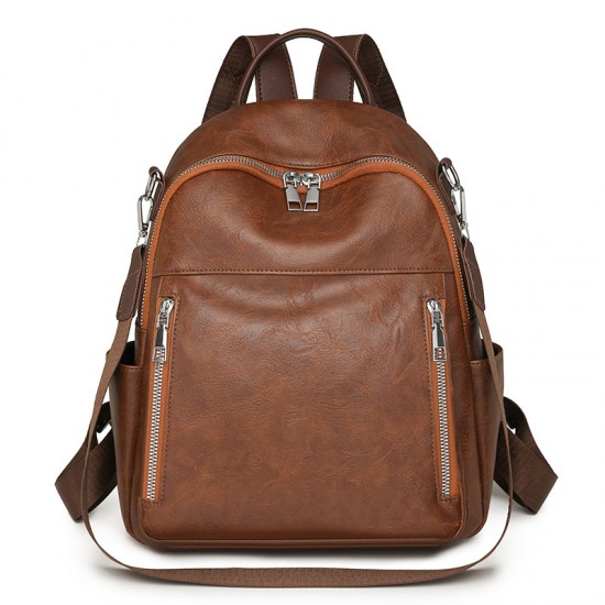 2025 New Nylon Oxford Backpack, Women's Backpack, Waterproof, Short-Term Travel, Lightweight, Dual-Use, Casual Bag with Multiple Pockets