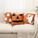 Cross-border Halloween ghost embroidered pillows, home holiday decoration sofa cushions, living room plush creative cushions Cross-border Halloween ghost embroidered pillows, home holiday decoration sofa cushions, living room plush creative cushions