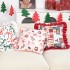 Cross-border Nordic Instagram 3D bow towel embroidered pillowcases, girly sofa, bedroom and living room decorative pillowcases