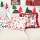 Cross-border Nordic Instagram 3D bow towel embroidered pillowcases, girly sofa, bedroom and living room decorative pillowcases Cross-border Nordic Instagram 3D bow towel embroidered pillowcases, girly sofa, bedroom and living room decorative pillowcases