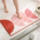 High-low pile double-layer flocked carpet mats, non-slip floor mats for bedrooms, entrances, and bathrooms, Bohemian style High-low pile double-layer flocked carpet mats, non-slip floor mats for bedrooms, entrances, and bathrooms, Bohemian style