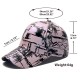 New cross-border Amazon PU letter-printed baseball cap, fashionable European and American glossy wide-brim baseball cap, factory-ready wholesale.