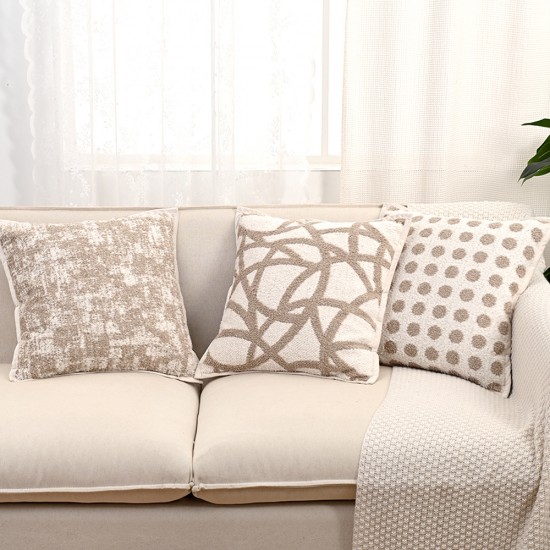 Christmas knitted vintage jacquard plush cushion covers, living room sofa cushions, bay window bed cushion covers, lumbar support.