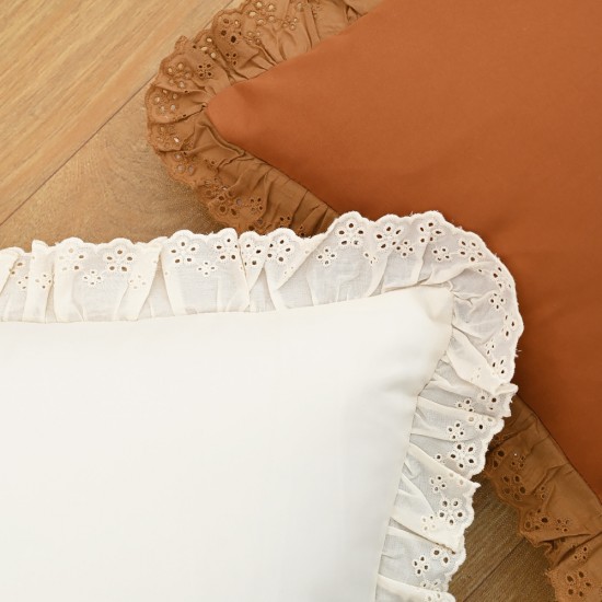Cross-border ins, American pastoral pillowcases, lumbar support for living room sofas, embroidered lace lumbar support cushions Cross-border ins, American pastoral pillowcases, lumbar support for living room sofas, embroidered lace lumbar support cushions