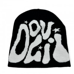 Fashionable niche beret for women, British retro black leather chain navy hat, spring and autumn versatile baseball cap