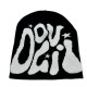 Fashionable niche beret for women, British retro black leather chain navy hat, spring and autumn versatile baseball cap
