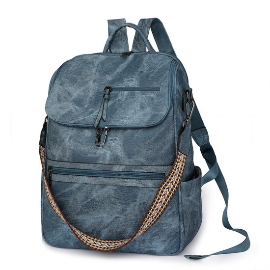 2025 New Casual PU Light Travel Backpack for Women, High-end, Fashionable, Versatile, Large Capacity, Wholesale Women's Backpack
