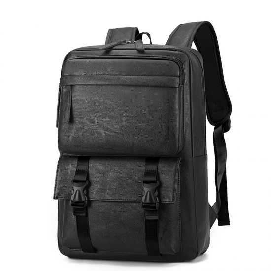 Cross-border Men's Backpack, Retro Business Backpack, Laptop Pocket, Large Capacity, Commuter, and Casual Travel Backpack Cross-border Men's Backpack, Retro Business Backpack, Laptop Pocket, Large Capacity, Commuter, and Casual Travel Backpack
