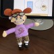 Creative cartoon hand-painted KT cat, high-borosilicate glass, cute pointy hat, kitten water and juice cup, heat-resistant
