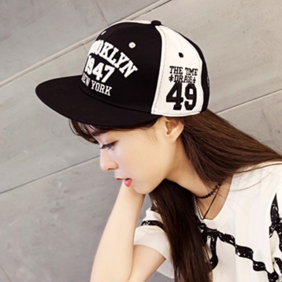 New Instagram women's knitted baseball caps without logos, ponytail hats, men's and women's ski hats