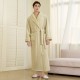 Men's nightgown, winter, plus-size Thick coral fleece pajamas for men, comfortable cotton velvet bathrobes for autumn and winter, plus-size home robes.