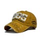 New cross-border appliquéd large-letter embroidered baseball caps, washed and distressed caps, and classic five-pointed star caps.