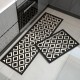 Cross-border kitchen floor mat, long, absorbent, oil-absorbing, non-slip mat, machine-washable, stain-resistant woven rug Cross-border kitchen floor mat, long, absorbent, oil-absorbing, non-slip mat, machine-washable, stain-resistant woven rug