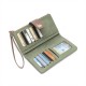 Lianbu New 2025 Wallet for Women, Long Multifunctional Large Capacity Clutch with Printed Buckle and Folding Zipper
