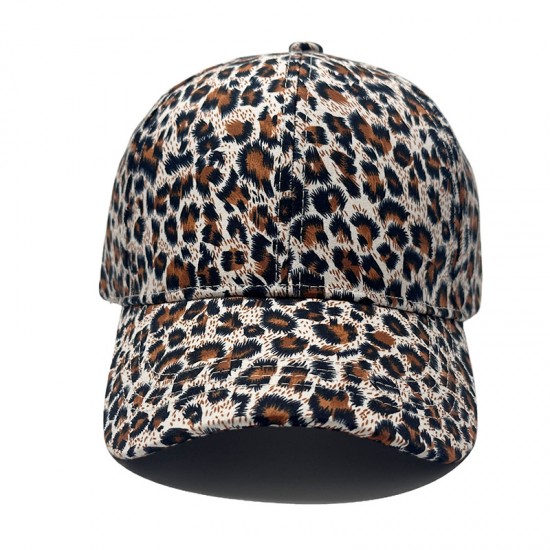Cross-border Hats for Women: Spring/Summer Thin Leopard Print Baseball Hat, Casual and Versatile Baseball Hat, Personalized Hard Top Baseball Cap Cross-border Hats for Women: Spring/Summer Thin Leopard Print Baseball Hat, Casual and Versatile Baseball Hat, Personalized Hard Top Baseball Cap
