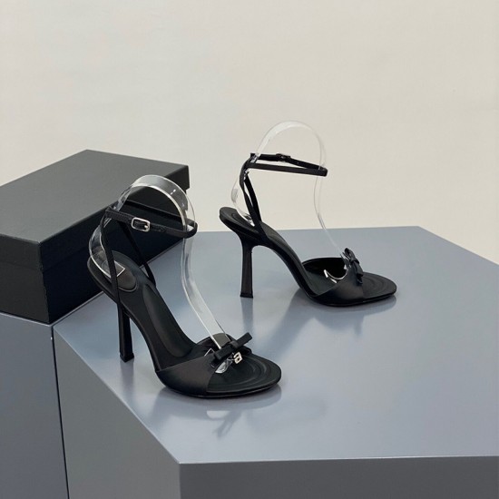 French Elegant High-Heeled Sandals for Outdoor Wear, Square-Toe Open-Toe Minimalist Stiletto Sandals for Women French Elegant High-Heeled Sandals for Outdoor Wear, Square-Toe Open-Toe Minimalist Stiletto Sandals for Women