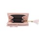 Cross-border Taobao bestseller, women's short wallet, foldable, fresh bow, kitten pendant, student wallet in stock Cross-border Taobao bestseller, women's short wallet, foldable, fresh bow, kitten pendant, student wallet in stock