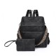 2025 Spring cross-border women's backpack, lightweight women's retro backpack, large-capacity, casual travel dual-use shoulder bag.