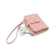 Lianbu new women's wallet, solid PU multifunctional tote, simple, two-fold clasp short student wallet in stock and wholesale Lianbu new women's wallet, solid PU multifunctional tote, simple, two-fold clasp short student wallet in stock and wholesale