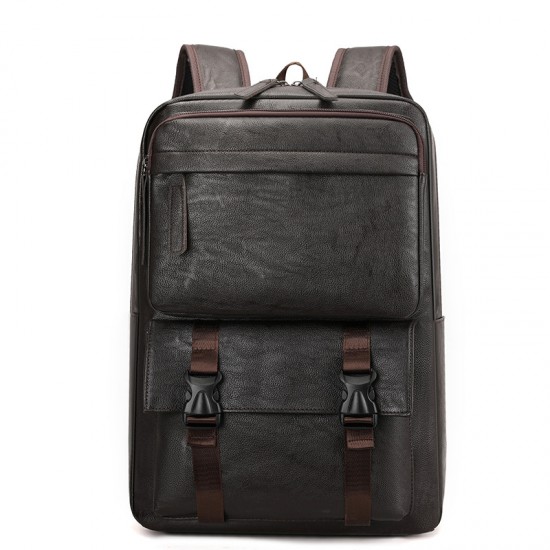 Cross-border Men's Backpack, Retro Business Backpack, Laptop Pocket, Large Capacity, Commuter, and Casual Travel Backpack Cross-border Men's Backpack, Retro Business Backpack, Laptop Pocket, Large Capacity, Commuter, and Casual Travel Backpack