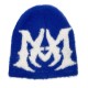 New Faux Mink Knitted Jacquard Hat, In Stock, Cross-border Bestseller Knitted Hat, European and American Trendy Hip-Hop Hat with Letters New Faux Mink Knitted Jacquard Hat, In Stock, Cross-border Bestseller Knitted Hat, European and American Trendy Hip-Hop Hat with Letters