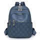 2025 new cross-border foreign trade women's backpack, fashionable casual travel backpack, large-capacity women's embossed backpack, wholesale