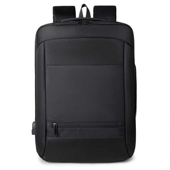 New cross-border business backpack, simple large-capacity men's backpack, multifunctional trolley case, wholesale