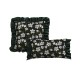 Nordic luxurious lace throw pillows, INSIZE cotton and linen floral sofa cushion covers, classic and elegant 3D embroidery