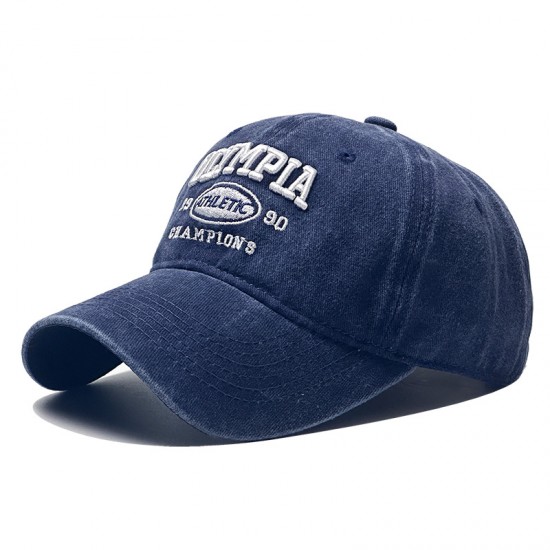 Men's vintage washed and distressed lettered baseball cap for women's outdoor travel, sun protection and sun visor for couples. Men's vintage washed and distressed lettered baseball cap for women's outdoor travel, sun protection and sun visor for couples.