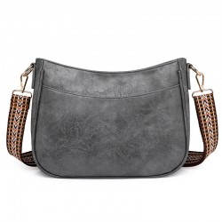Cross-border soft leather women's commuter underarm bag, casual women's shoulder bag, large-capacity retro crossbody bag