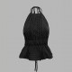 Strapless striped tube-tops for women, 2025 summer, with a cinched-back strappy bra and inner wear, two-piece set for slimming shorts.