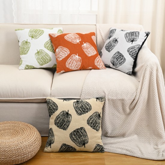 Cross-border Halloween pumpkin jacquard pillowcases Faux wool sofa and bedroom headboard cushion covers; Light luxury French-inspired wind chime vintage Dutch velvet pillows, living room sofa cushions, model room cushion covers; Sunflower pillows, ins-sty Cross-border Halloween pumpkin jacquard pillowcases Faux wool sofa and bedroom headboard cushion covers; Light luxury French-inspired wind chime vintage Dutch velvet pillows, living room sofa cushions, model room cushion covers; Sunflower pillows, ins-sty