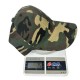 New cross-border skull striped knitted hat, fashionable and personalized camouflage pullover hat for men and women, warm and trendy cold weather hat.