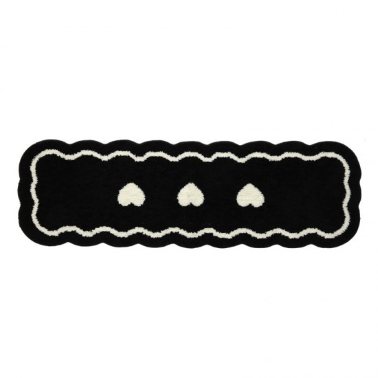 Ins-style high-end bathroom floor mats Household bathroom absorbent quick-drying mats, bedroom bedside flocked carpets