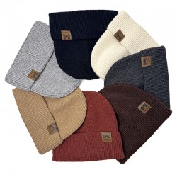 Foreign trade beanie, men's winter cold-resistant warm lettered knitted hat, fashionable and casual face-flattering small hat for women, autumn and winter trend.