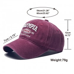 Men's flat-brim baseball caps, Korean-style summer trendy versatile baseball caps, summer hip-hop flat-brim skateboard sun hats