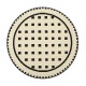 Thickened round rug, home coffee table mat, bedroom bedside rug, study chair, swivel chair, hanging basket, computer chair mat.