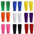 Men's long football shin guards and socks. Anti-friction calf protection for soccer socks