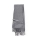 Autumn and winter Japanese couples' high-end imitation cashmere houndstooth scarf, stylish and warm, wholesale.