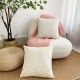 French light luxury lace large flower pillow, ins cotton and linen floral sofa cushion cover, classic and elegant 3D embroidery French light luxury lace large flower pillow, ins cotton and linen floral sofa cushion cover, classic and elegant 3D embroidery