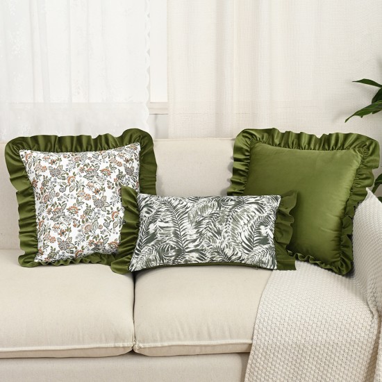 Cross-border INS Nordic ruffled, fresh-looking pillowcases, sofa bed headboard model home decor pillowcases Cross-border INS Nordic ruffled, fresh-looking pillowcases, sofa bed headboard model home decor pillowcases