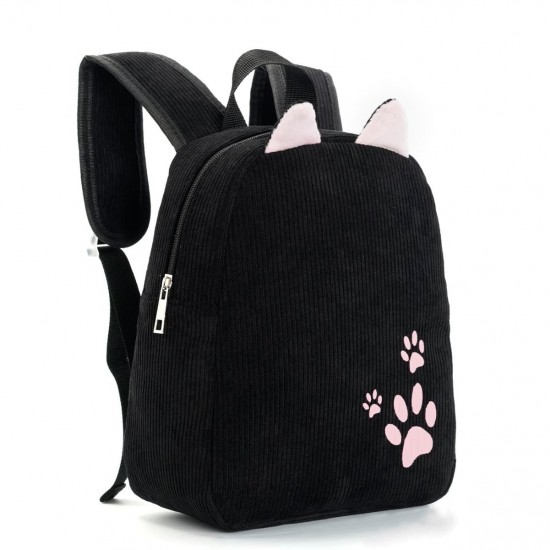 Cross-border hot-selling kindergarten school backpack, children's multi-color corduroy, new solid color, cute baby bag Cross-border hot-selling kindergarten school backpack, children's multi-color corduroy, new solid color, cute baby bag